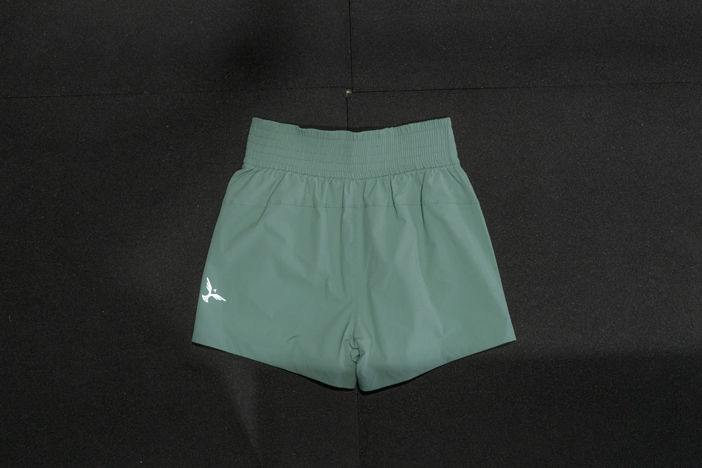 Cortos "High Waist" Banded Shorts