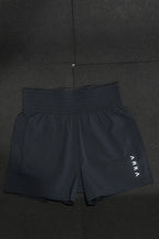 Cortos "High Waist" Banded Shorts