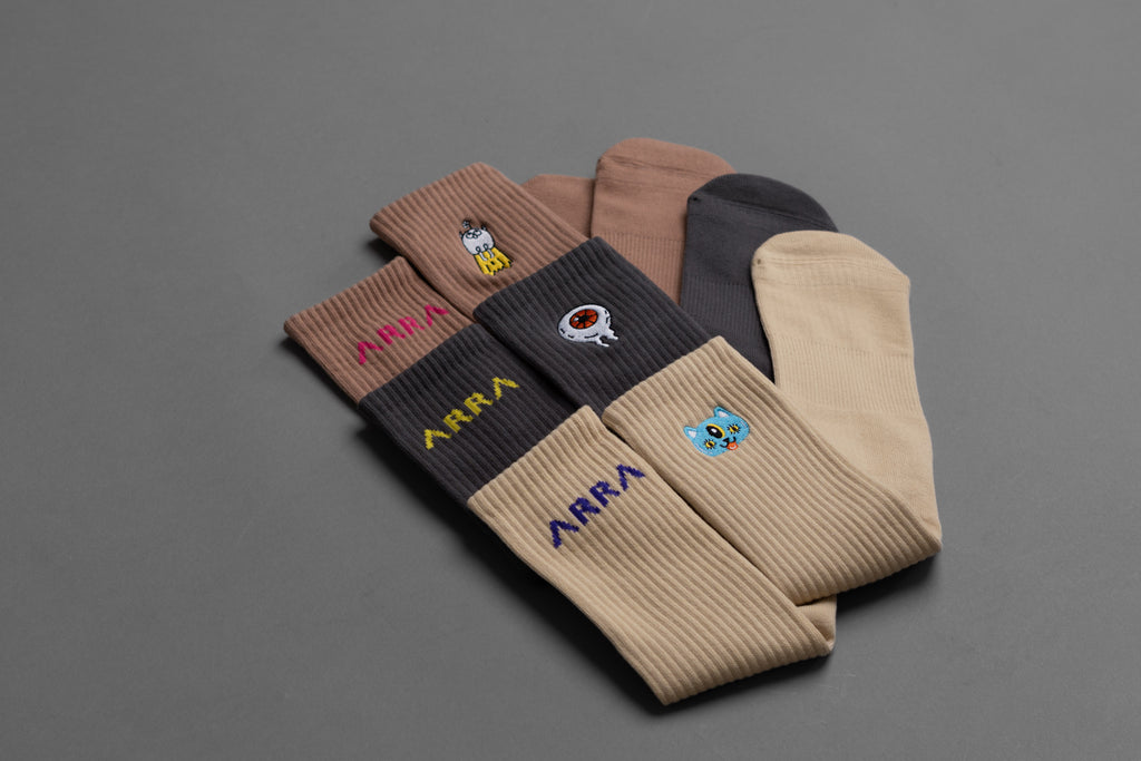 [Bundle of 3] Alto Emoji Socks