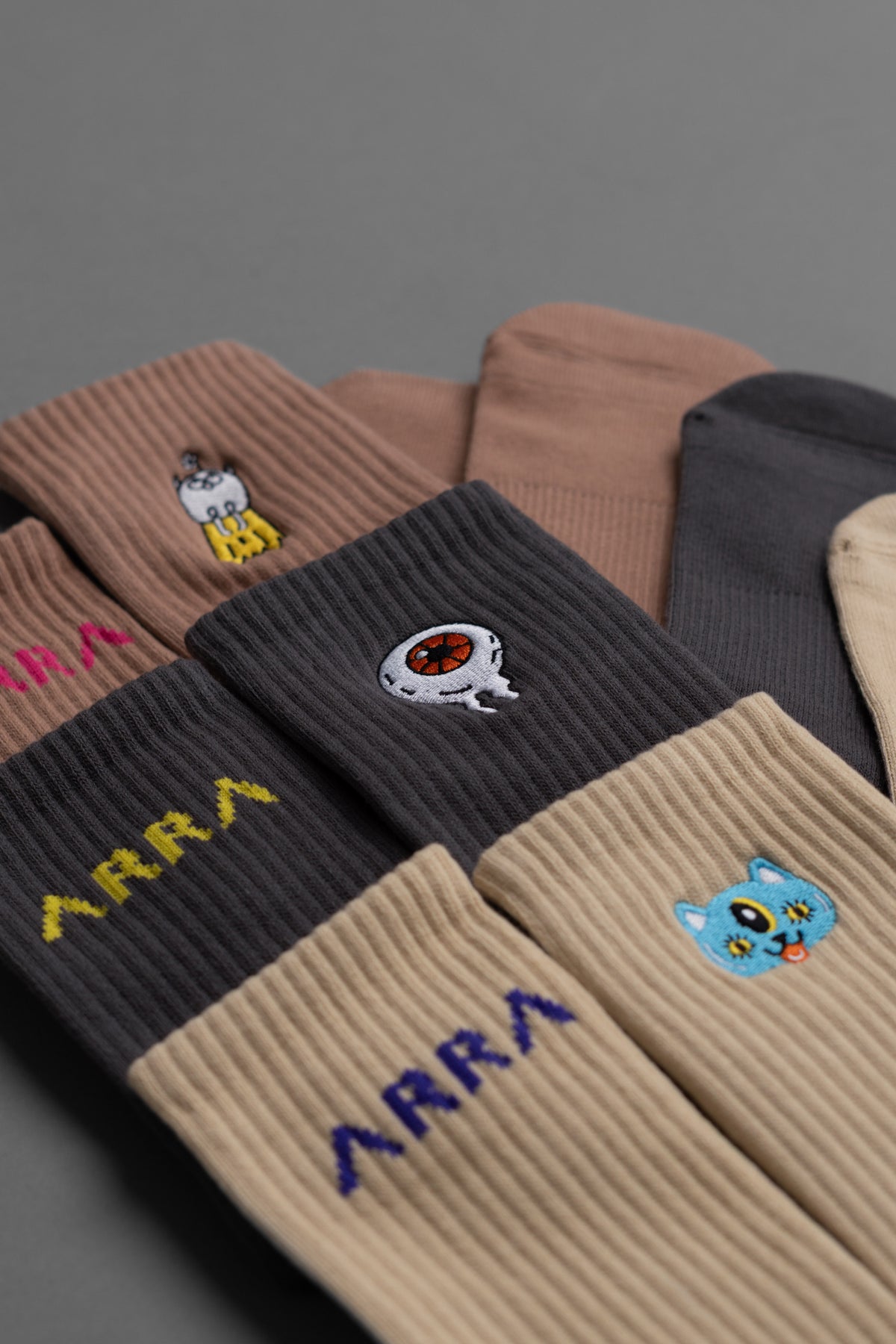 [Bundle of 3] Alto Emoji Socks